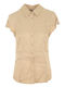 Guess Women's Long Sleeve Shirt Beige