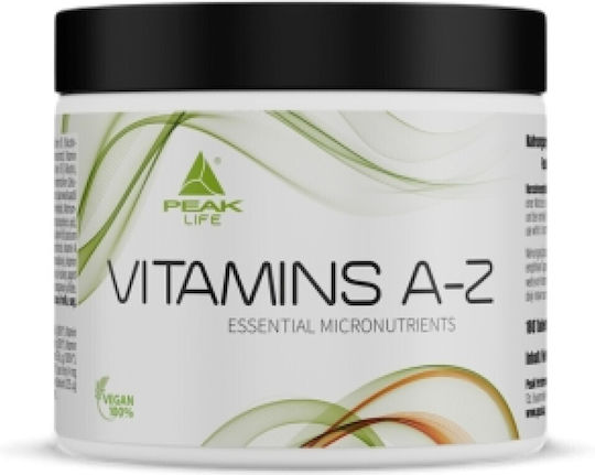 Peak Nutrition Vitamins A-Z Πολυβιταμίνη 180 ταμπλέτες