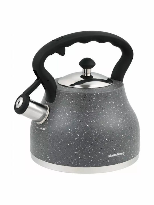 Klausberg Βραστήρας Αλουμινίου Γκρι 2700ml