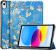 Sonique Flip Cover Δερμάτινο / Δερματίνης Ανθεκτική Μπλε Apple iPad 10th Gen 10.9" (2022)