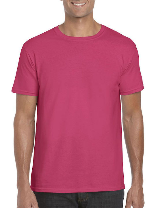 Gildan 64000 Men's Short Sleeve Promotional T-Shirt Heliconia