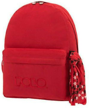 Rucsac Polo Original cu fular pentru școală, roșu 9-01-135-3000 2022