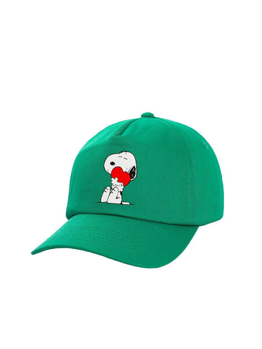 Koupakoupa Kids' Hat Fabric Snoopy Green