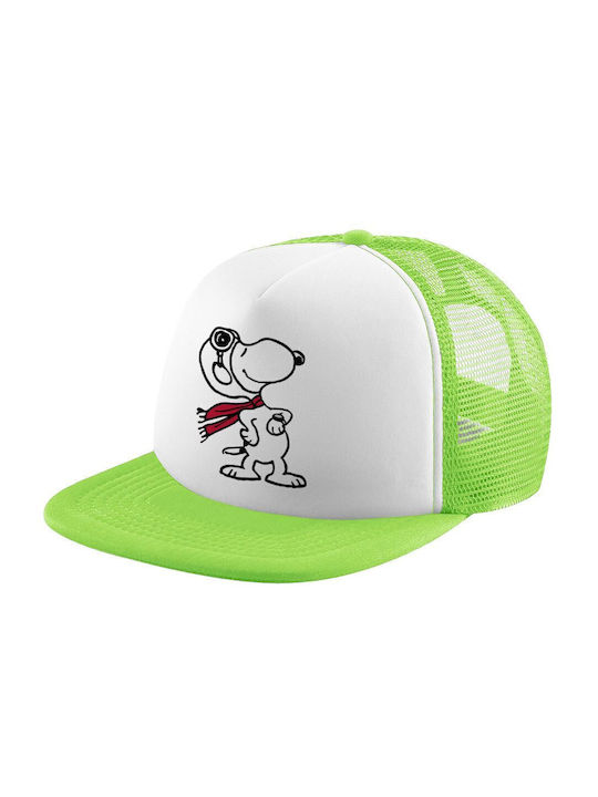 Koupakoupa Kinderhut Stoff Snoopy Ο Πιλότος Grün