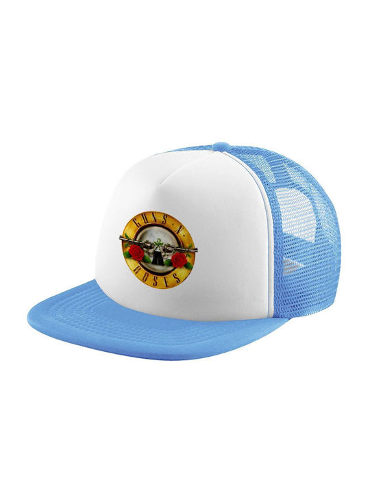 Koupakoupa Kids' Hat Fabric Guns N' Roses Light Blue