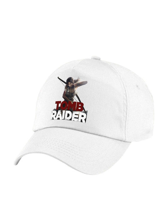 Koupakoupa Kids' Hat Fabric Tomb Raider White