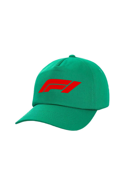 Koupakoupa Pălărie pentru Copii Tesatura Formula 1 Verde