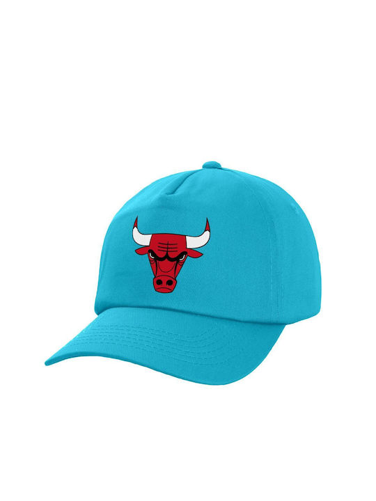 Koupakoupa Kinderhut Stoff Chicago Bulls Blau
