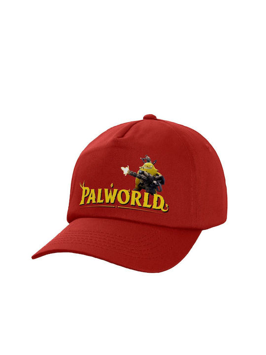 Koupakoupa Παιδικό Καπέλο Υφασμάτινο Palworld Κόκκινο