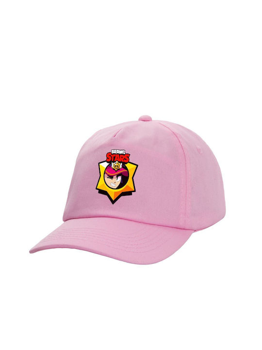 Koupakoupa Παιδικό Καπέλο Υφασμάτινο Brawl Stars Fang Ροζ