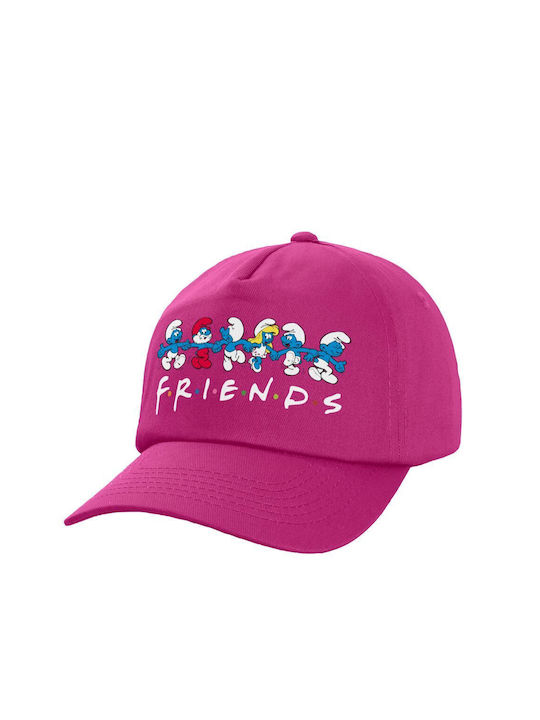 Koupakoupa Pălărie pentru Copii Tesatura Friends Smurfs Violet