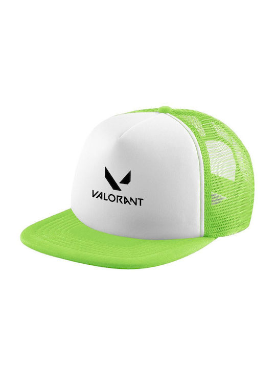 Koupakoupa Παιδικό Καπέλο Υφασμάτινο Valorant Πράσινο