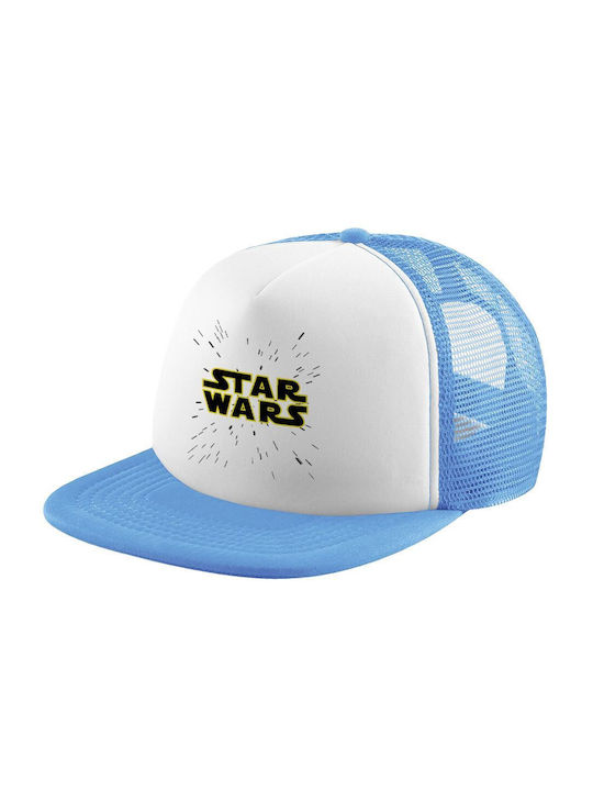 Koupakoupa Kinderhut Stoff Star Wars Hellblau