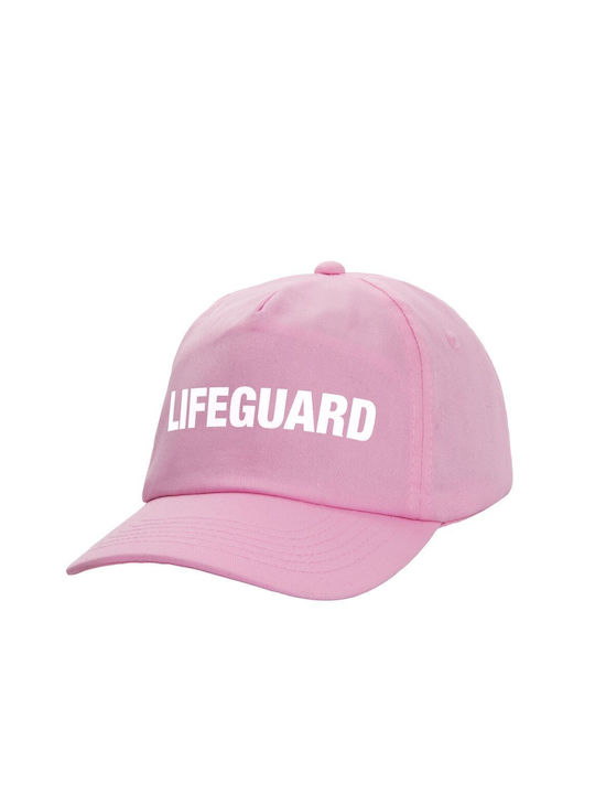 Koupakoupa Παιδικό Καπέλο Υφασμάτινο Lifeguard Ροζ