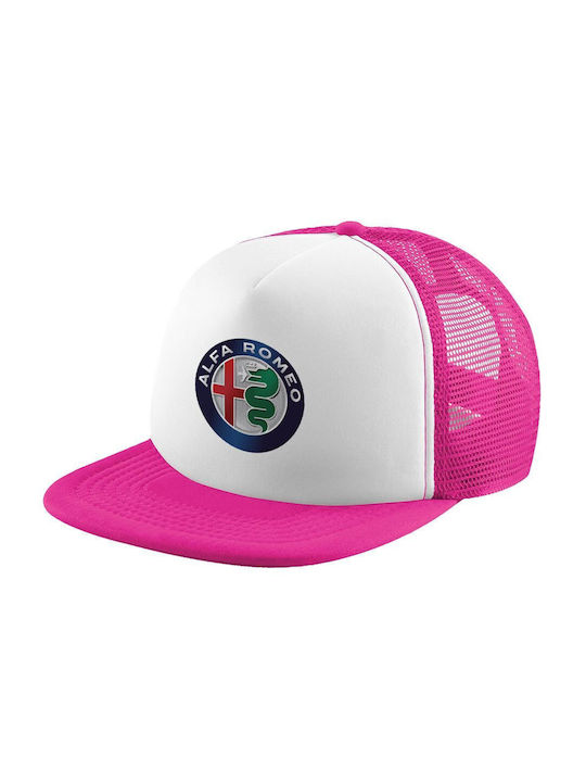 Koupakoupa Kids' Hat Fabric Alfa Romeo White