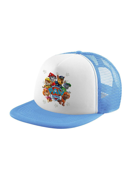 Koupakoupa Παιδικό Καπέλο Jockey Υφασμάτινο Paw Patrol Γαλάζιο