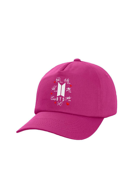 Koupakoupa Παιδικό Καπέλο Υφασμάτινο Bts Signs Μωβ