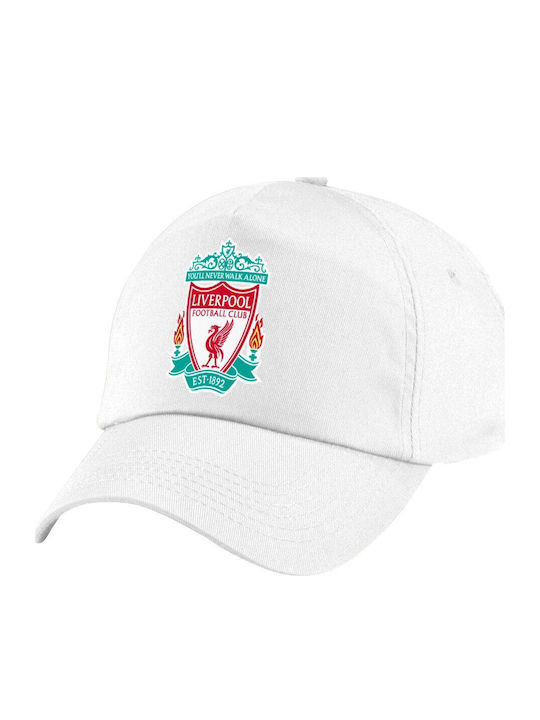 Koupakoupa Kids' Hat Jockey Fabric Liverpool White