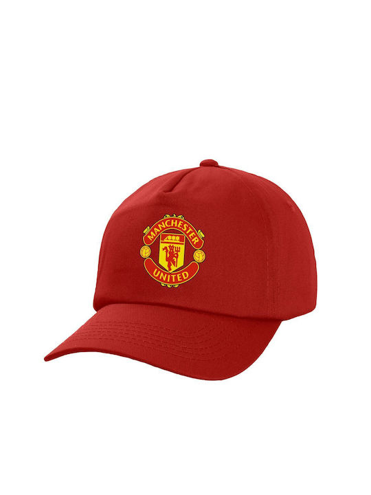 Koupakoupa Παιδικό Καπέλο Υφασμάτινο Manchester United F.c. Κόκκινο