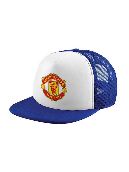 Koupakoupa Παιδικό Καπέλο Jockey Υφασμάτινο Manchester United F.c. Λευκό