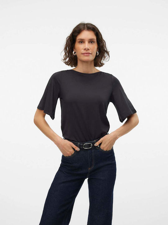 Vero Moda Damen Bluse Black