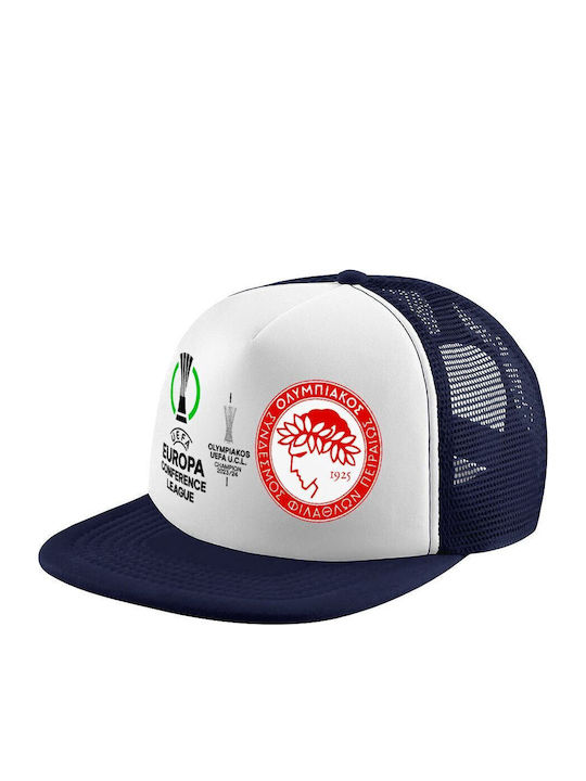 Koupakoupa Kids' Hat Jockey Fabric Olympiakos W...