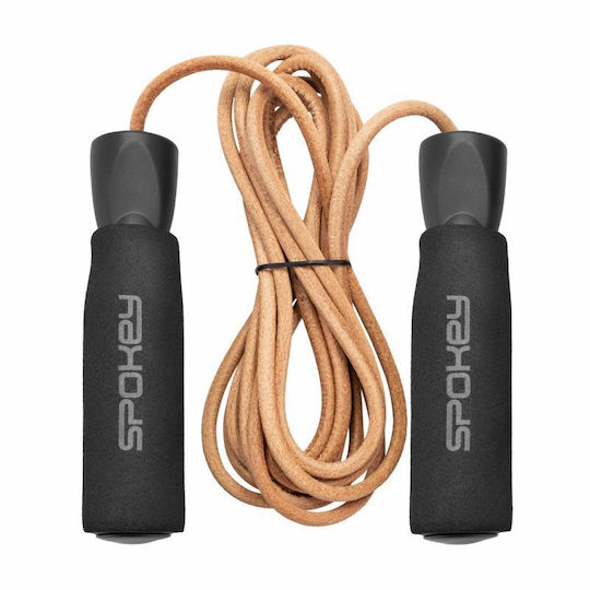 Spokey Leather Jump Rope Quick Skip