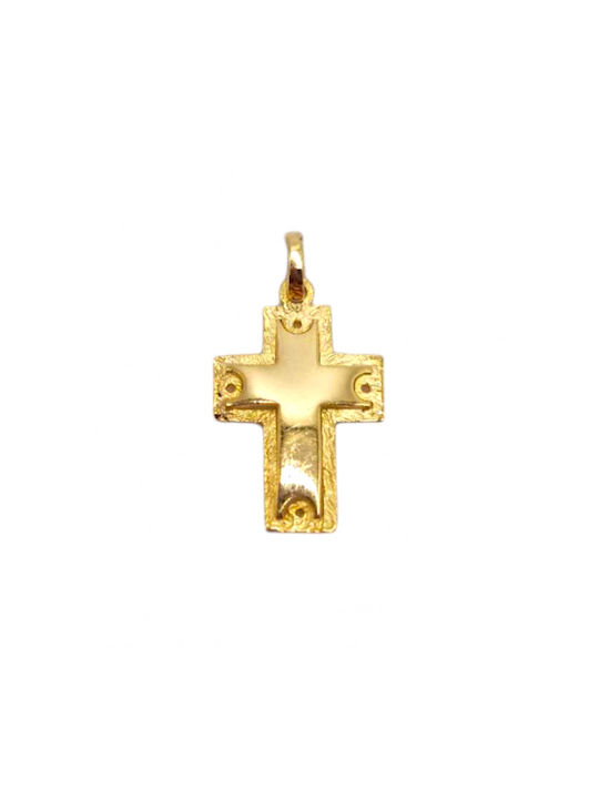 Velegrakis Herren Gold Kreuz 9K