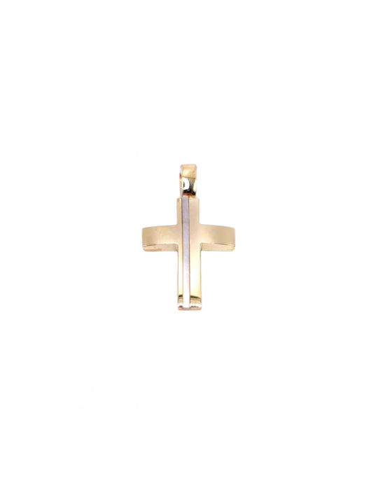 Velegrakis Men's Gold Cross 14K