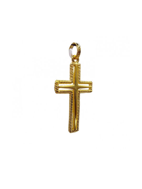 Velegrakis Herren Gold Kreuz 9K