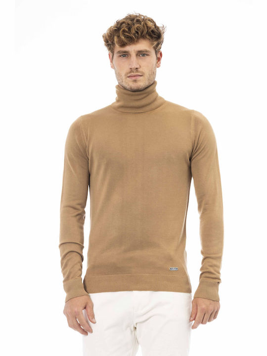 Langarm-Pullover Braun