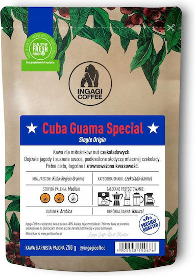 Espresso Ingagi Cuba Guama Special Coffee Beans 250g