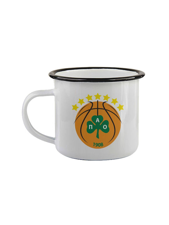 Koupakoupa Παο Bc Tasse Emaille Schwarz 360ml 1Stück