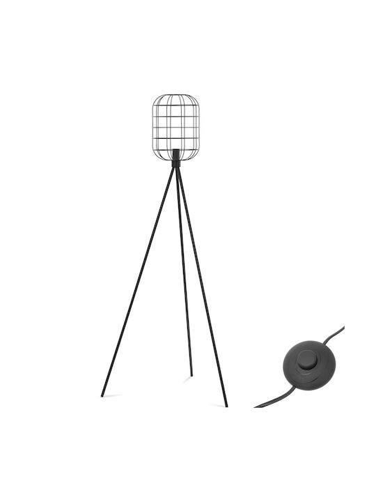 Stehleuchte H163cm. mit Fassung für Lampe E27 Rosa