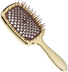 Janeke Superbrush Βούρτσα Μαλλιών Χρυσή
