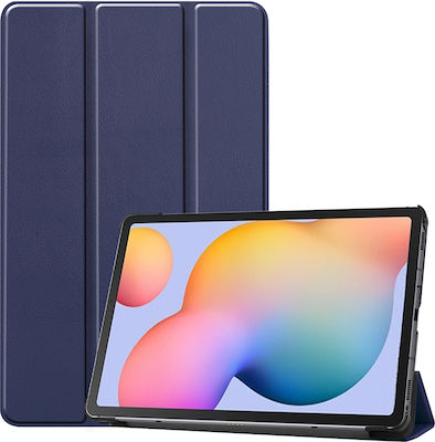 Sonique Flip Cover Leather / Synthetic Leather Durable Blue Samsung Galaxy Tab S6 Lite 10.4 P610/P615