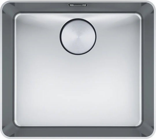 Franke Mythos Myx 210-45 3012500407 Drop-In Sink Inox W46.2xD40cm Silver
