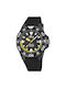 Lotus Watches Uhr Batterie mit Schwarz Metallarmband