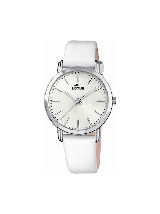 Lotus Watches Uhr mit Weiß / Weiß Metallarmband
