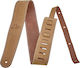 Gbu Strap Leather Eko Guitars Кожена Каишка за Китара Кафяв