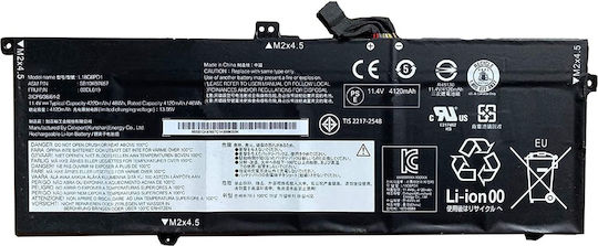 Lenovo Συμβατή Μπαταρία για Lenovo ThinkPad Lenovo L18L6PD1, L18C6PD1, L18D6PD1, L18M6PD2, L18M6PD1 με 4220mAh