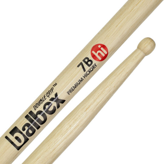 Balbex Hickory Drumsticks Schlagzeug 7B