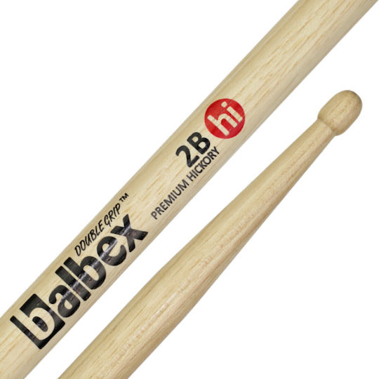 Balbex Hickory Drumsticks Schlagzeug 2B