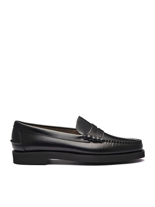 Sebago Dan Polaris Мъжки мокасини в Черен цвят