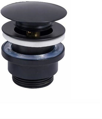 Viospiral Brass Valve Sink Black