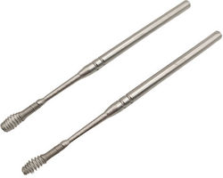 Set de 2x Instrumente de îngrijire și curățare a urechilor din metal, reutilizabile, cu arc de oțel, profesional, 8.5 cm, Oferte Originale