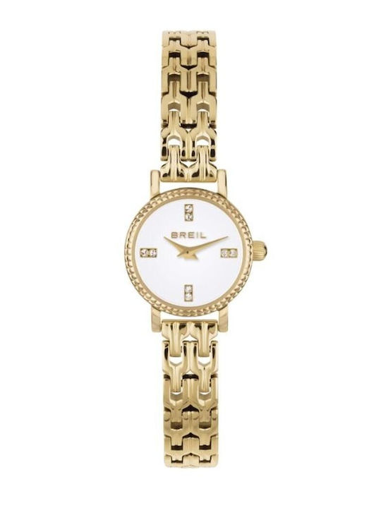 Breil Women's Watch with Gold Metal Bracelet