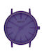 WATX & CO Women's Watch with Purple Metal Bracelet