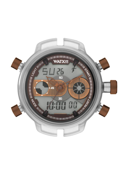 WATX & CO Γυναικείο Ρολόι 49mm Μπαταρίας με Καο...