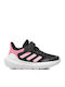 Tensaur Run 3.0 Αθλητικά Παιδικά Παπούτσια Running με Σκρατς Core Black / Bliss Pink / Cloud White